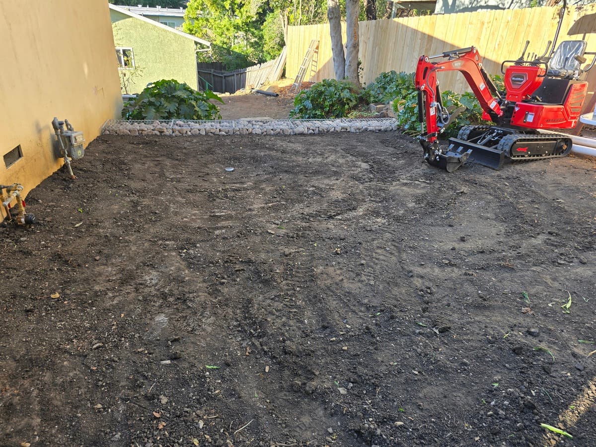 VW Cornerstone Landscaping LLC project photo 1 — SLO County landscaping work
